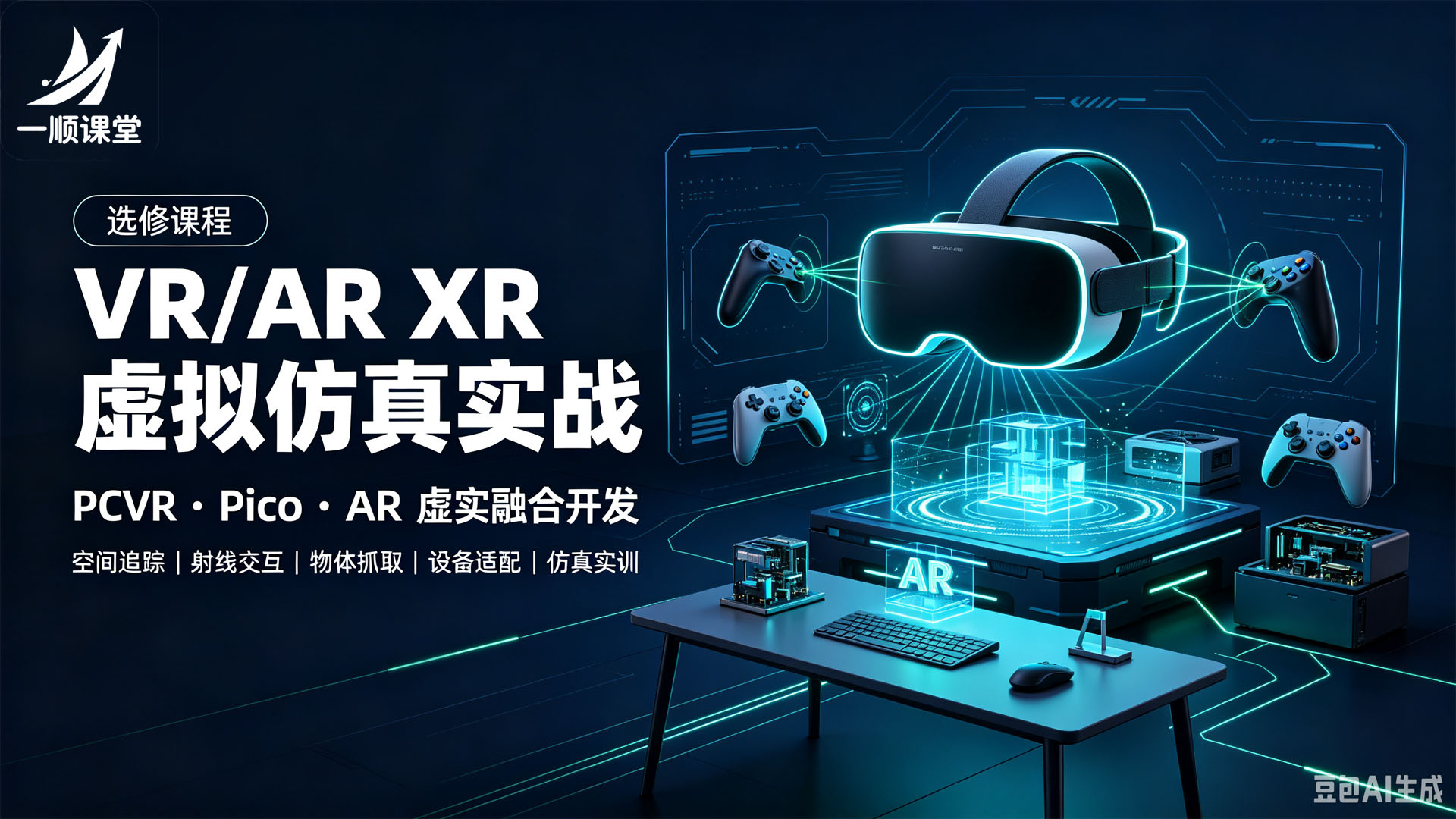 VR/AR XR 虚拟仿真实战